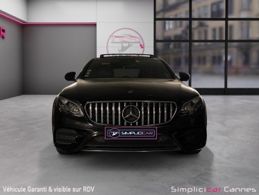 Mercedes classe e 220 d 9g-tronic amg line occasion cannes (06) simplicicar simplicibike france