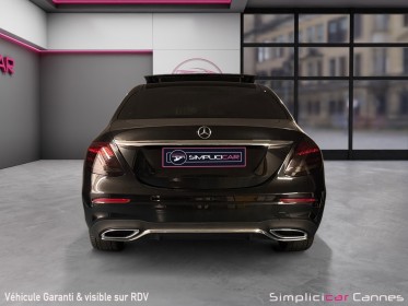 Mercedes classe e 220 d 9g-tronic amg line occasion cannes (06) simplicicar simplicibike france