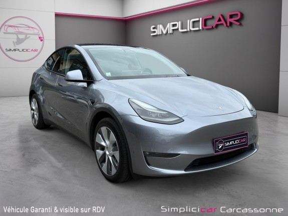 Tesla model y grande autonomie dual motor awd occasion simplicicar carcassonne simplicicar simplicibike france