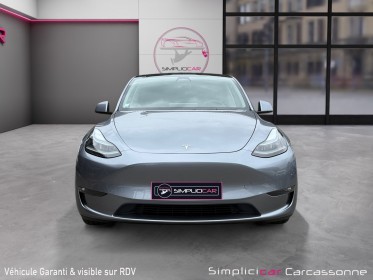 Tesla model y grande autonomie dual motor awd occasion simplicicar carcassonne simplicicar simplicibike france
