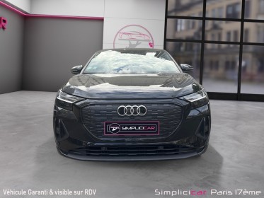 Audi q4 e-tron sportback 40 204 ch 82 kwh s line / premiere main / tva recuperable occasion paris 17ème (75)(porte maillot)...