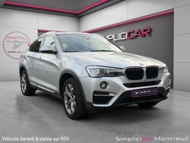 Bmw x4 g02 xdrive20d 190ch bva8 xline/garantie 12 mois occasion montreuil (porte de vincennes)(75) simplicicar simplicibike...
