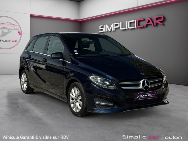 Mercedes classe b 180 7-g dct inspiration sieges avant electriques toit ouvrant garantie 12 mois occasion simplicicar toulon...