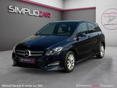 Mercedes classe b 180 7-g dct inspiration sieges avant electriques toit ouvrant garantie 12 mois occasion simplicicar toulon...