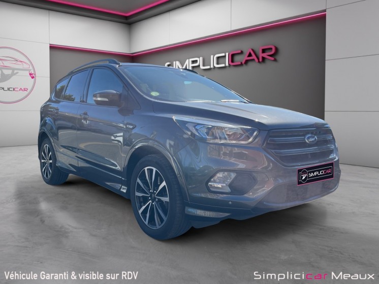 Ford kuga 2.0 tdci 150 ss 4x2 bvm6 st-line full led entretiens ford camera de recul carplay occasion simplicicar meaux... Ford kuga 2.0 tdci 150 ss 4x2 bvm6 st-line full led entretiens ford camera de recul carplay occasion simplicicar meaux...