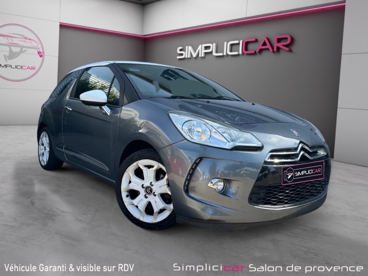 Citroen ds3 thp 150 sport chic / sièges chauffants / radars ar / entretiens occasion simplicicar salon de provence... Citroen ds3 thp 150 sport chic / sièges chauffants / radars ar / entretiens occasion simplicicar salon de provence...