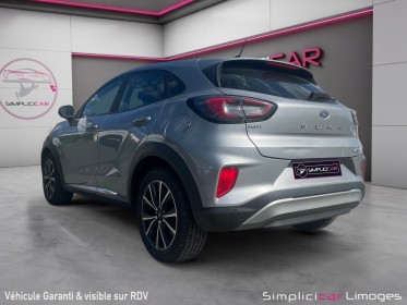 Ford puma 1.0 flexifuel 125 ch mhev ss bvm6 titanium garantie 12 mois occasion simplicicar limoges  simplicicar simplicibike...