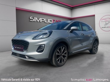 Ford puma 1.0 flexifuel 125 ch mhev ss bvm6 titanium garantie 12 mois occasion simplicicar limoges  simplicicar simplicibike...