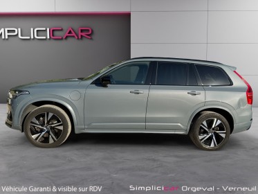 Volvo xc90 r-design recharge t8 awd 30387 ch 7pl carplay/ toit ouvrant/ attelage/ entretien volvo occasion simplicicar...
