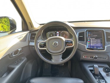 Volvo xc90 r-design recharge t8 awd 30387 ch 7pl carplay/ toit ouvrant/ attelage/ entretien volvo occasion simplicicar...