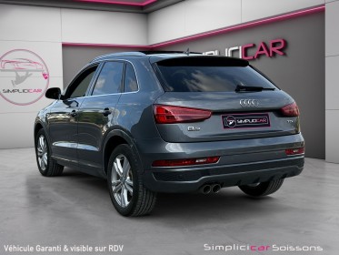 Audi q3 2.0 tdi ultra 150 ch s line - suivi complet/2°main/toit pano/radar - garantie 12 mois occasion simplicicar soissons...