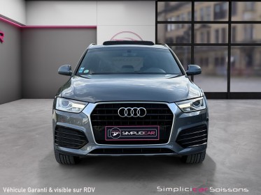 Audi q3 2.0 tdi ultra 150 ch s line - suivi complet/2°main/toit pano/radar - garantie 12 mois occasion simplicicar soissons...