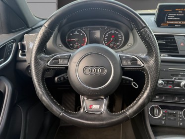 Audi q3 2.0 tdi ultra 150 ch s line - suivi complet/2°main/toit pano/radar - garantie 12 mois occasion simplicicar soissons...
