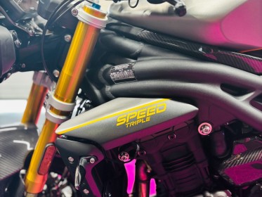 Triumph  speed triple 1200 rs kit carbone  jante gold  garantie 12 mois occasion simplicicar villebon-sur-yvette simplicicar...