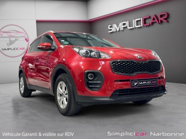 Kia sportage 1.6 gdi 132 isg 4x2 active radar de recul climatisation garantie 12 mois occasion simplicicar narbonne...