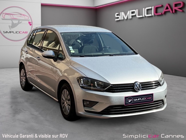 Volkswagen golf sportsvan 1.6 tdi 90 fap bluemotion technology trendline occasion cannes (06) simplicicar simplicibike france Volkswagen golf sportsvan 1.6 tdi 90 fap bluemotion technology trendline occasion cannes (06) simplicicar simplicibike france