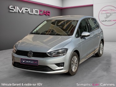 Volkswagen golf sportsvan 1.6 tdi 90 fap bluemotion technology trendline occasion cannes (06) simplicicar simplicibike france