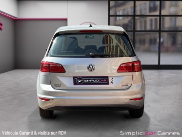 Volkswagen golf sportsvan 1.6 tdi 90 fap bluemotion technology trendline occasion cannes (06) simplicicar simplicibike france