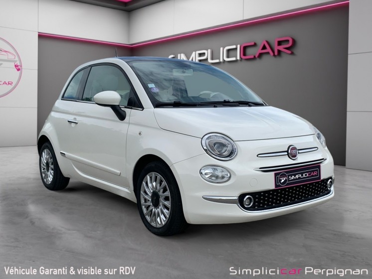 Fiat 500 serie 6 euro 6d 1.2 69 ch lounge - mode city - toit panoramique - climatisation - bluetooth - garantie 12 mois... Fiat 500 serie 6 euro 6d 1.2 69 ch lounge - mode city - toit panoramique - climatisation - bluetooth - garantie 12 mois...