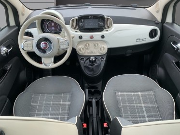Fiat 500 serie 6 euro 6d 1.2 69 ch lounge - mode city - toit panoramique - climatisation - bluetooth - garantie 12 mois...