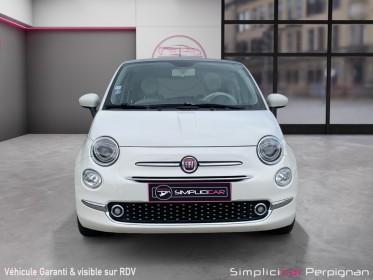 Fiat 500 serie 6 euro 6d 1.2 69 ch lounge - mode city - toit panoramique - climatisation - bluetooth - garantie 12 mois...