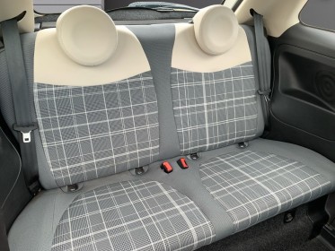 Fiat 500 serie 6 euro 6d 1.2 69 ch lounge - mode city - toit panoramique - climatisation - bluetooth - garantie 12 mois...