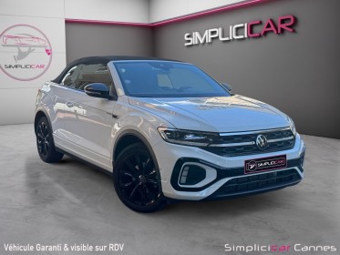 Volkswagen t-roc cabriolet 1.5 tsi evo 150 start/stop dsg7 r-line occasion cannes (06) simplicicar simplicibike france