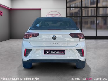 Volkswagen t-roc cabriolet 1.5 tsi evo 150 start/stop dsg7 r-line occasion cannes (06) simplicicar simplicibike france