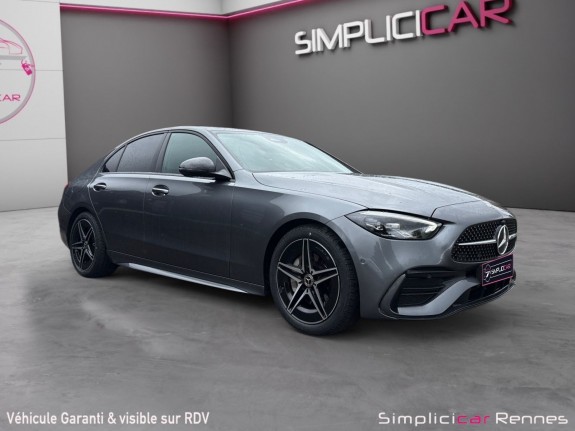 Mercedes classe c amg line  220d 9g-tronic - garantie 2027 - toit ouvrant - camera de recul - carplay - lumière d'ambiance...