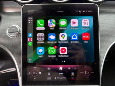 Mercedes classe c amg line  220d 9g-tronic - garantie 2027 - toit ouvrant - camera de recul - carplay - lumière d'ambiance...