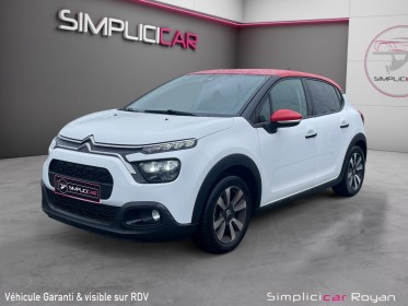 Citroen c3 110 ch eat 6 rapports shine pack / entretien à jour / garantie 12 mois occasion simplicicar royan simplicicar...