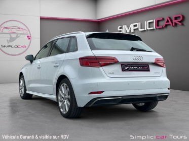 Audi a3 sportback 1.4 tfsi e-tron 204 s tronic 6 s line occasion simplicicar tours  simplicicar simplicibike france