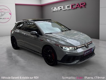 Volkswagen golf 2.0 tsi 300 dsg7 gti clubsport 45 / toit ouvrant / volant chauffant / garantie 12 mois occasion paris 17ème...