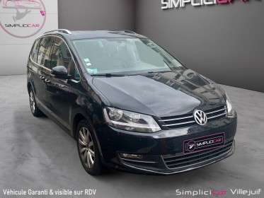 Volkswagen sharan 2.0 tdi 140 fap bluemotion technology carat dsg6, radar de recul, aide au stationnement, garantie 12 mois...