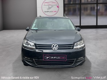 Volkswagen sharan 2.0 tdi 140 fap bluemotion technology carat dsg6, radar de recul, aide au stationnement, garantie 12 mois...