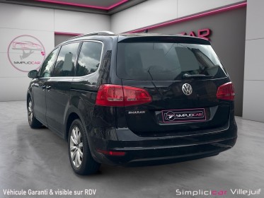 Volkswagen sharan 2.0 tdi 140 fap bluemotion technology carat dsg6, radar de recul, aide au stationnement, garantie 12 mois...
