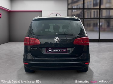 Volkswagen sharan 2.0 tdi 140 fap bluemotion technology carat dsg6, radar de recul, aide au stationnement, garantie 12 mois...