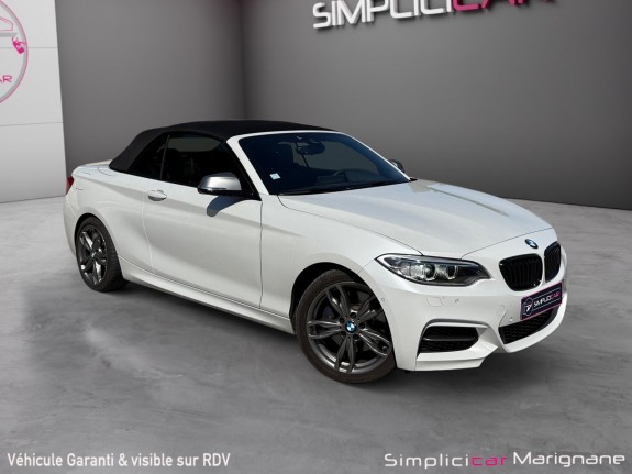 Bmw serie 2 cabriolet f23 m240i 340 ch harman kardon/camera/sieges chauffants - garantie 12 mois - occasion simplicicar...