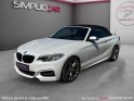 Bmw serie 2 cabriolet f23 m240i 340 ch harman kardon/camera/sieges chauffants - garantie 12 mois - occasion simplicicar...