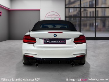 Bmw serie 2 cabriolet f23 m240i 340 ch harman kardon/camera/sieges chauffants - garantie 12 mois - occasion simplicicar...