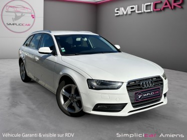 Audi a4 avant 2.0 tdi 150 ambiente multitronic  garantie 12 mois occasion simplicicar amiens  simplicicar simplicibike france