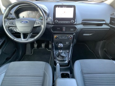 Ford ecosport 1.0 ecoboost 125 bvm6 titanium garantie 12 mois/attelage/camera/bluetooth/barre de toit occasion toulouse (31)...