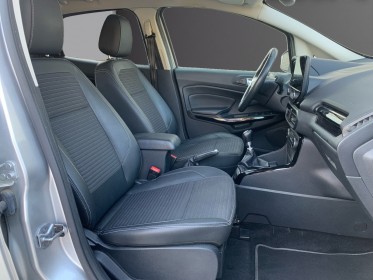 Ford ecosport 1.0 ecoboost 125 bvm6 titanium garantie 12 mois/attelage/camera/bluetooth/barre de toit occasion toulouse (31)...