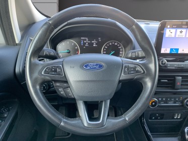 Ford ecosport 1.0 ecoboost 125 bvm6 titanium garantie 12 mois/attelage/camera/bluetooth/barre de toit occasion toulouse (31)...