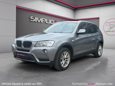 Bmw x3 f25 xdrive20d 184ch sport design occasion abbeville simplicicar simplicibike france