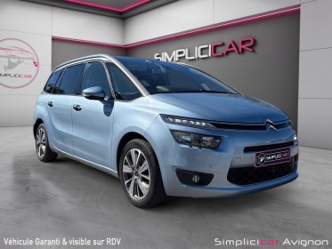 Citroen grand c4 picasso e-hdi 115 exclusive 7 placestres optionnes occasion avignon (84) simplicicar simplicibike france