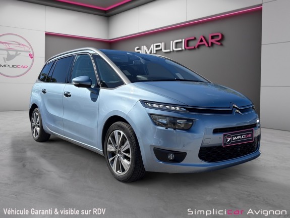 Citroen grand c4 picasso e-hdi 115 exclusive 7 placestres optionnes occasion avignon (84) simplicicar simplicibike france