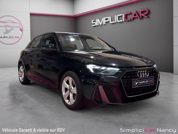 Audi a1 sportback 30 tfsi 110 ch s tronic 7 s line origine france carplay virtual cockpit garantie 12 mois occasion...