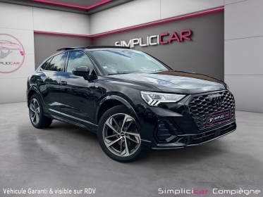 Audi q3 sportback 2.0 tdi 200ch quattro - toit ouvrant - 360 - suivi - immat fr - occasion simplicicar compiegne simplicicar...