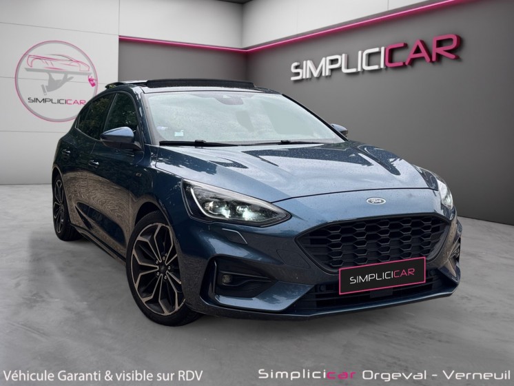 Ford focus st line 1.0 125 cv toit ouvrant panoramique / carplay / clim auto occasion simplicicar orgeval  simplicicar...